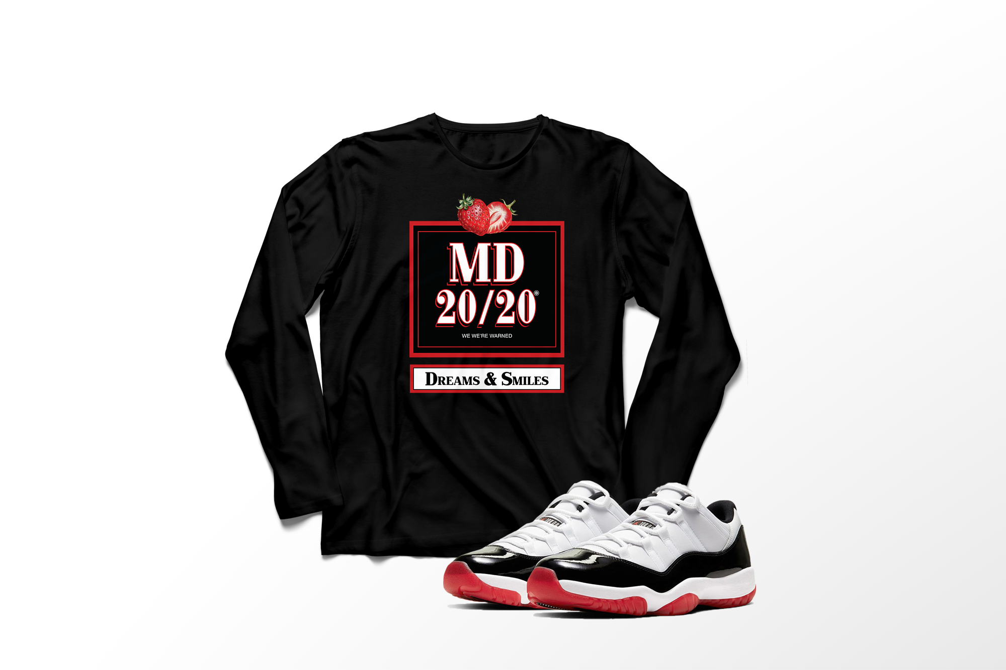 'MD 2020' in Concord Bred CW Men's Comfort Long Sleeve