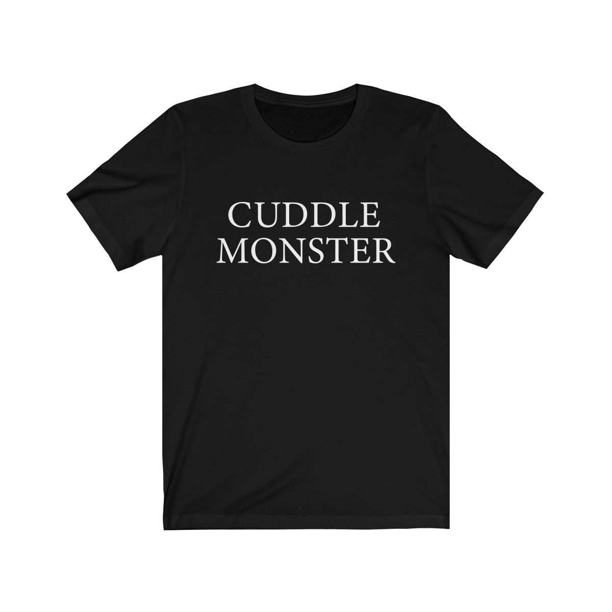 'Cuddle Monster' Short Sleeve Tee