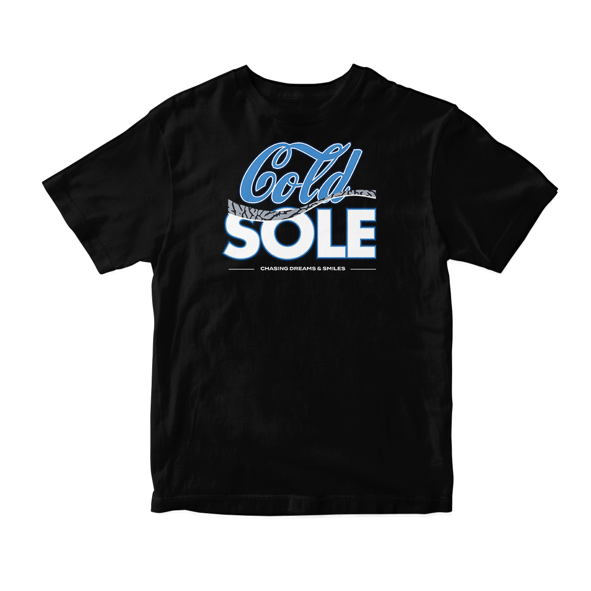 'Cold Sole' in UNC CW Short Sleeve Tee