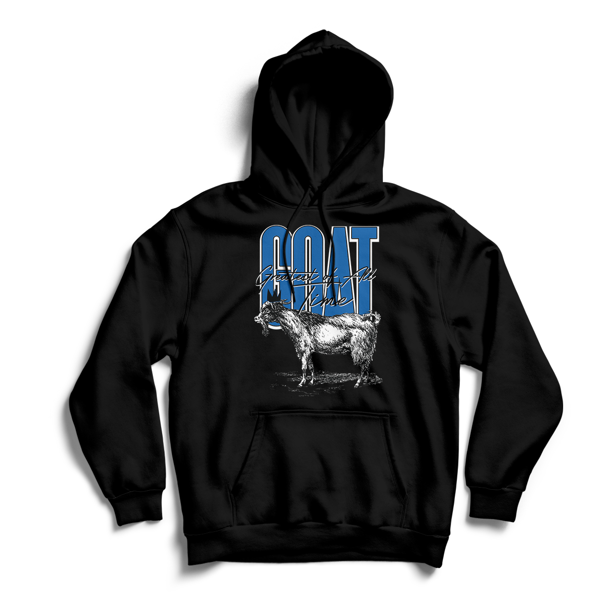 'Crown Goat' in Game Royal CW Unisex Pullover Hoodie