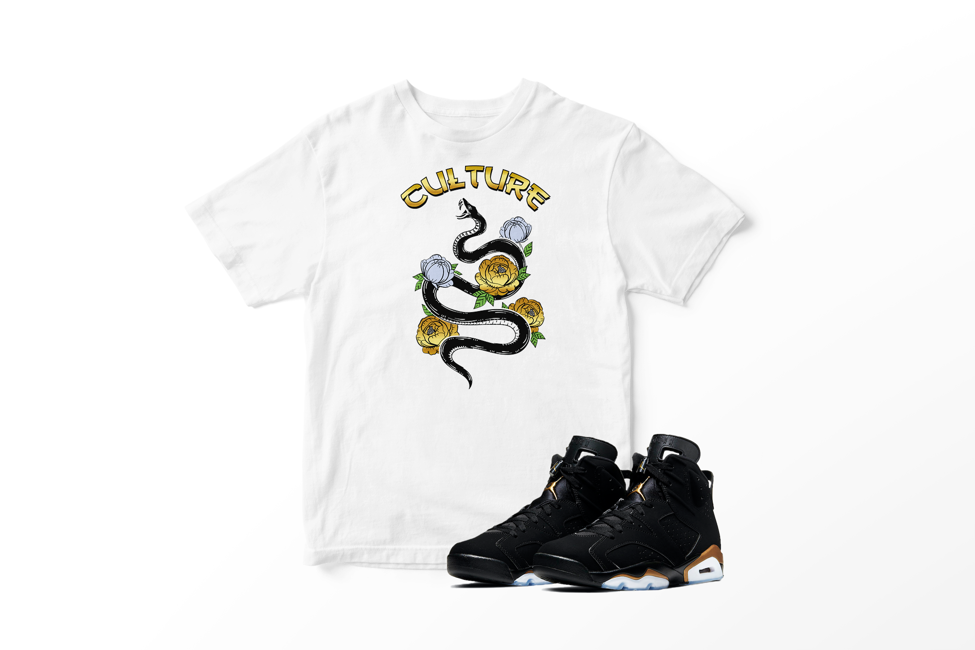 'Culture Snake' in DMP CW Short Sleeve Tee