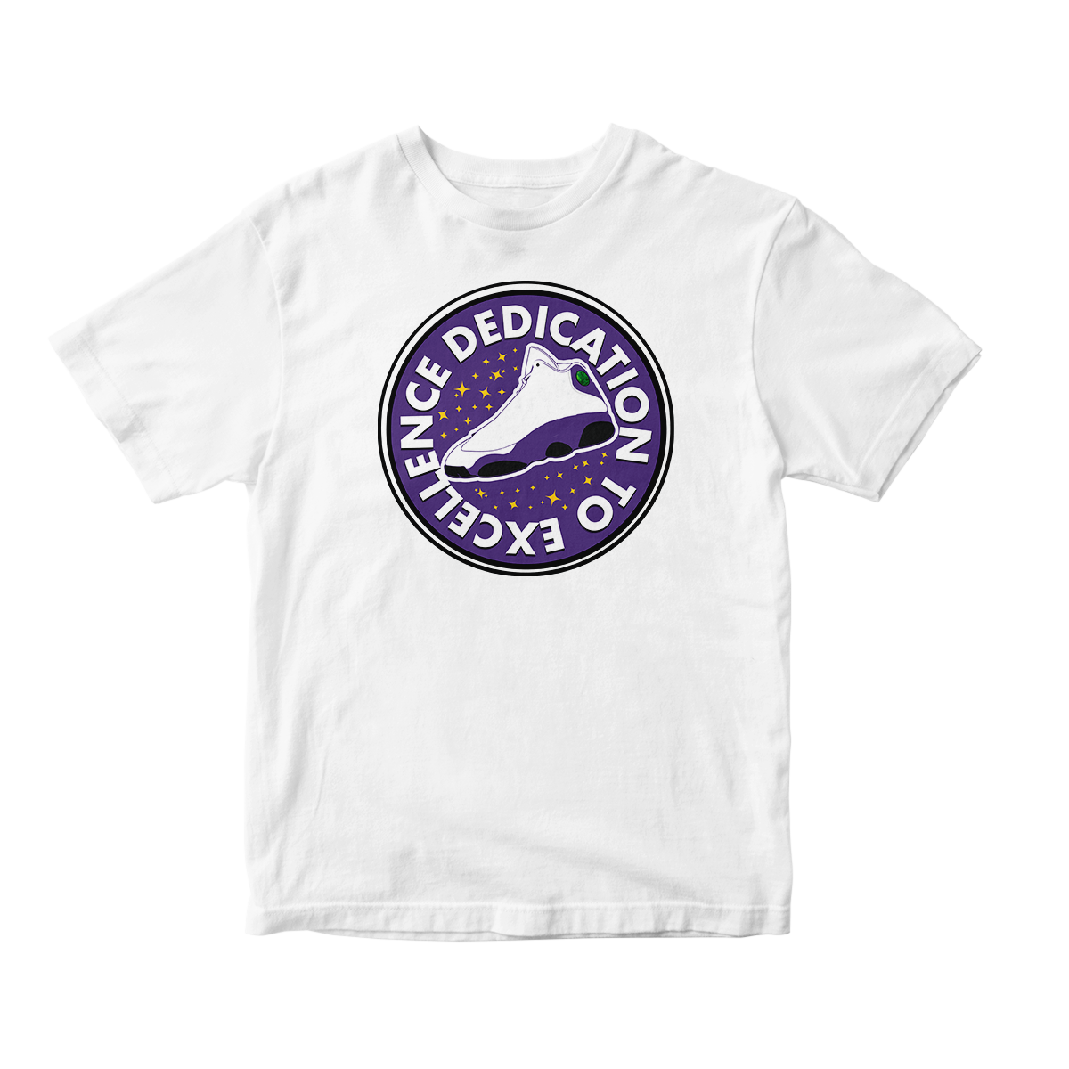 'Dedication To Excellence' in Lakers CW Short Sleeve Tee