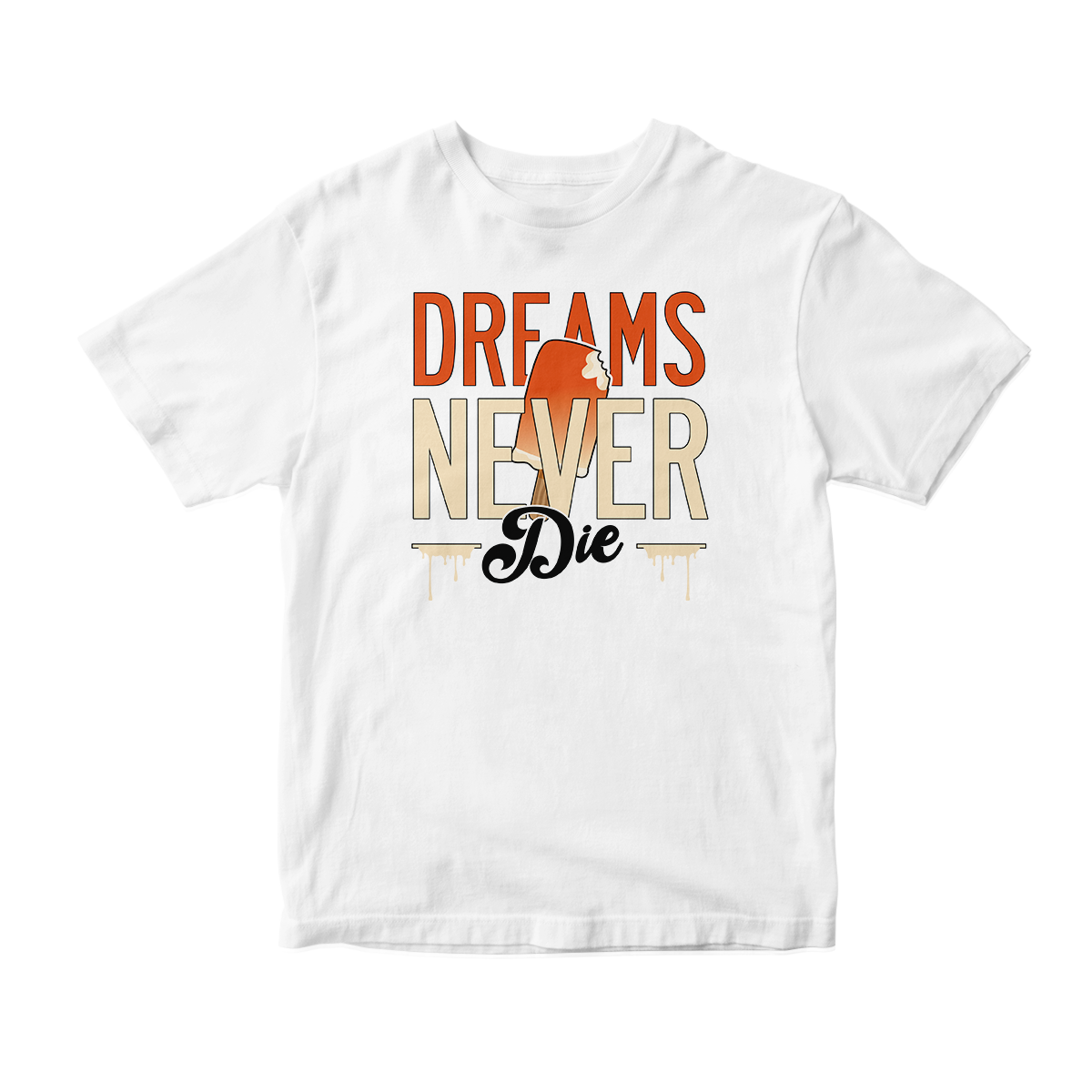 'Dreams Never Die' in Backboard 3.0 CW Short Sleeve Tee