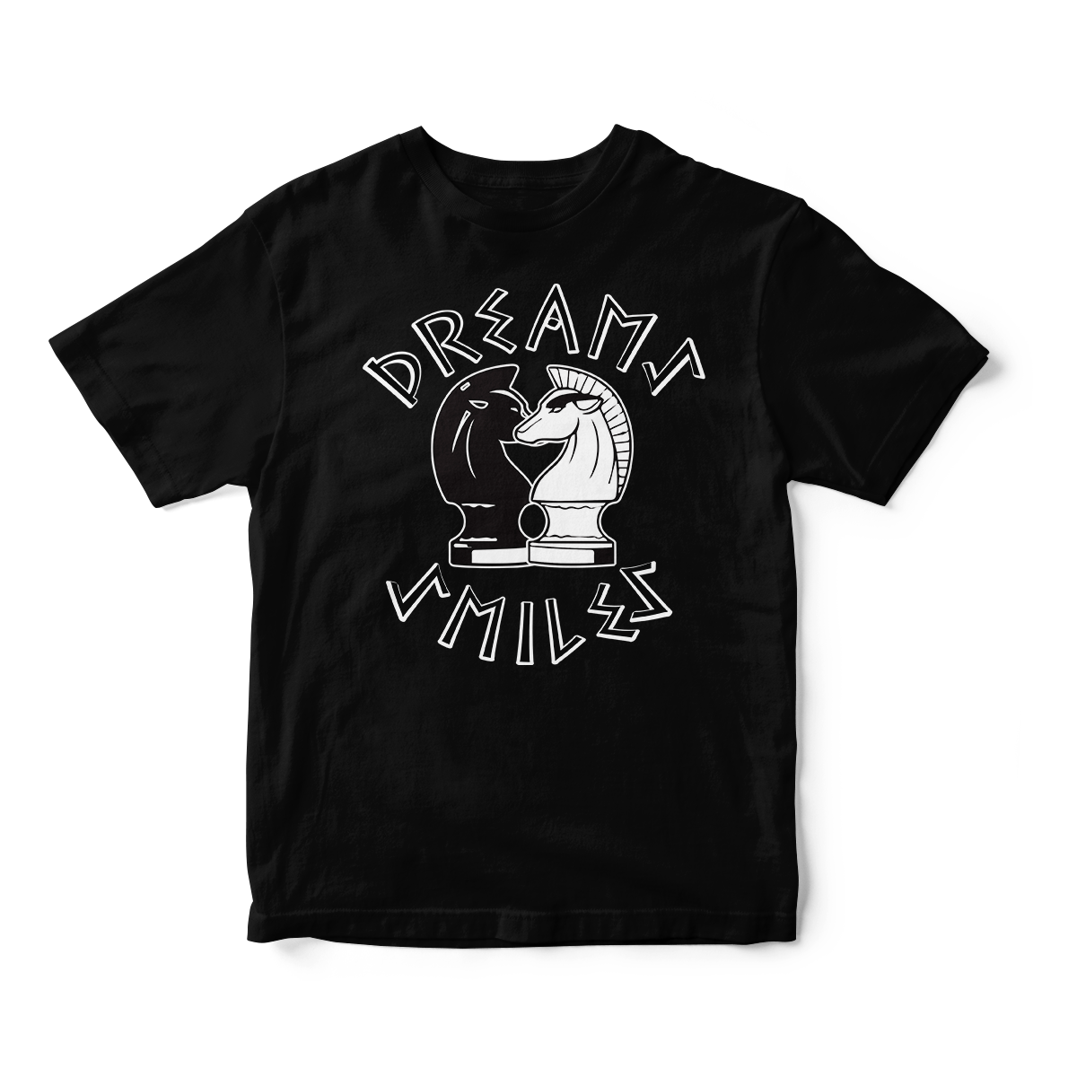 D&S Knight in Black & White Short Sleeve Tee