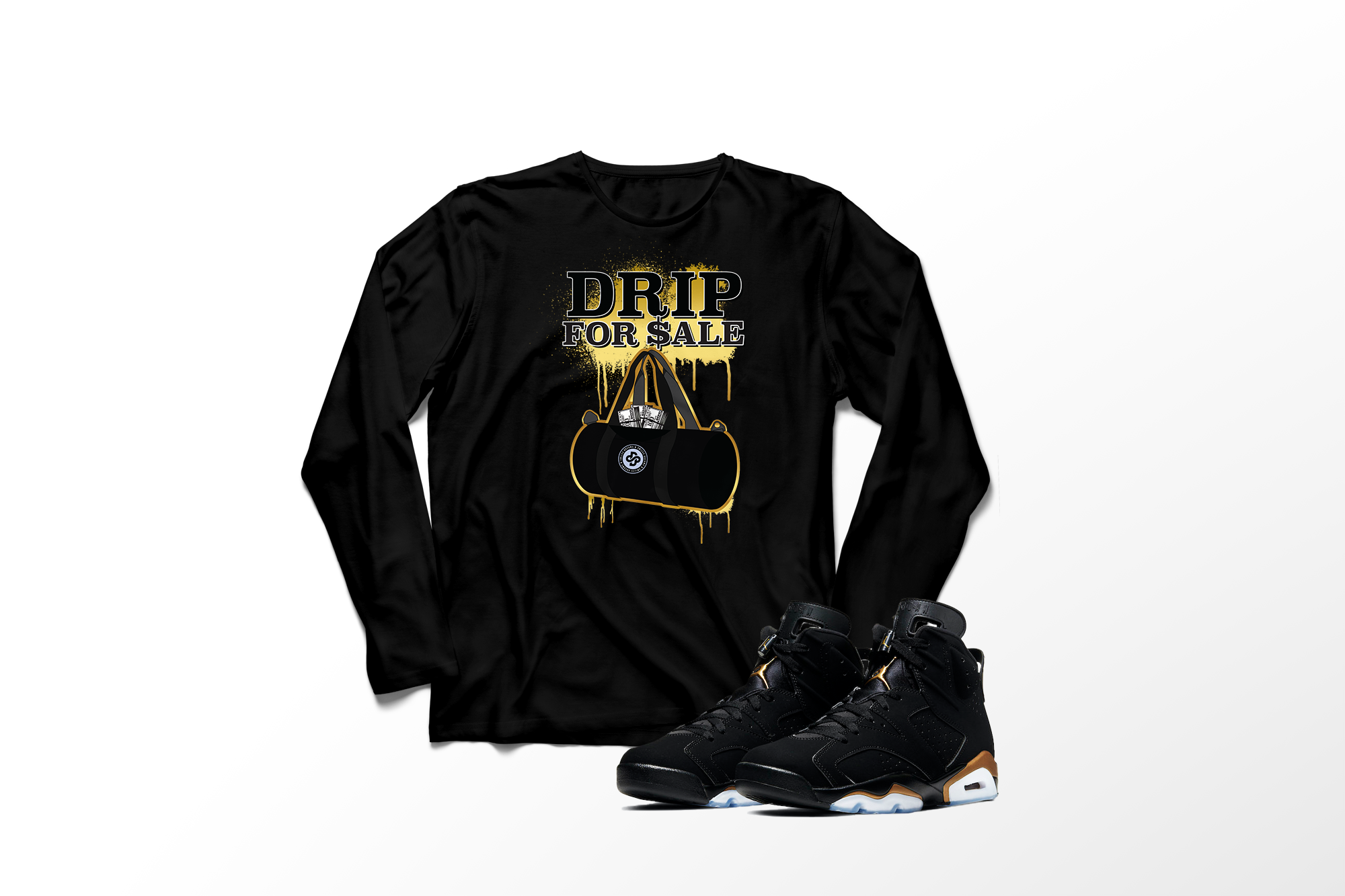 'Drip For Sale' in DMP CW Men's Comfort Long Sleeve