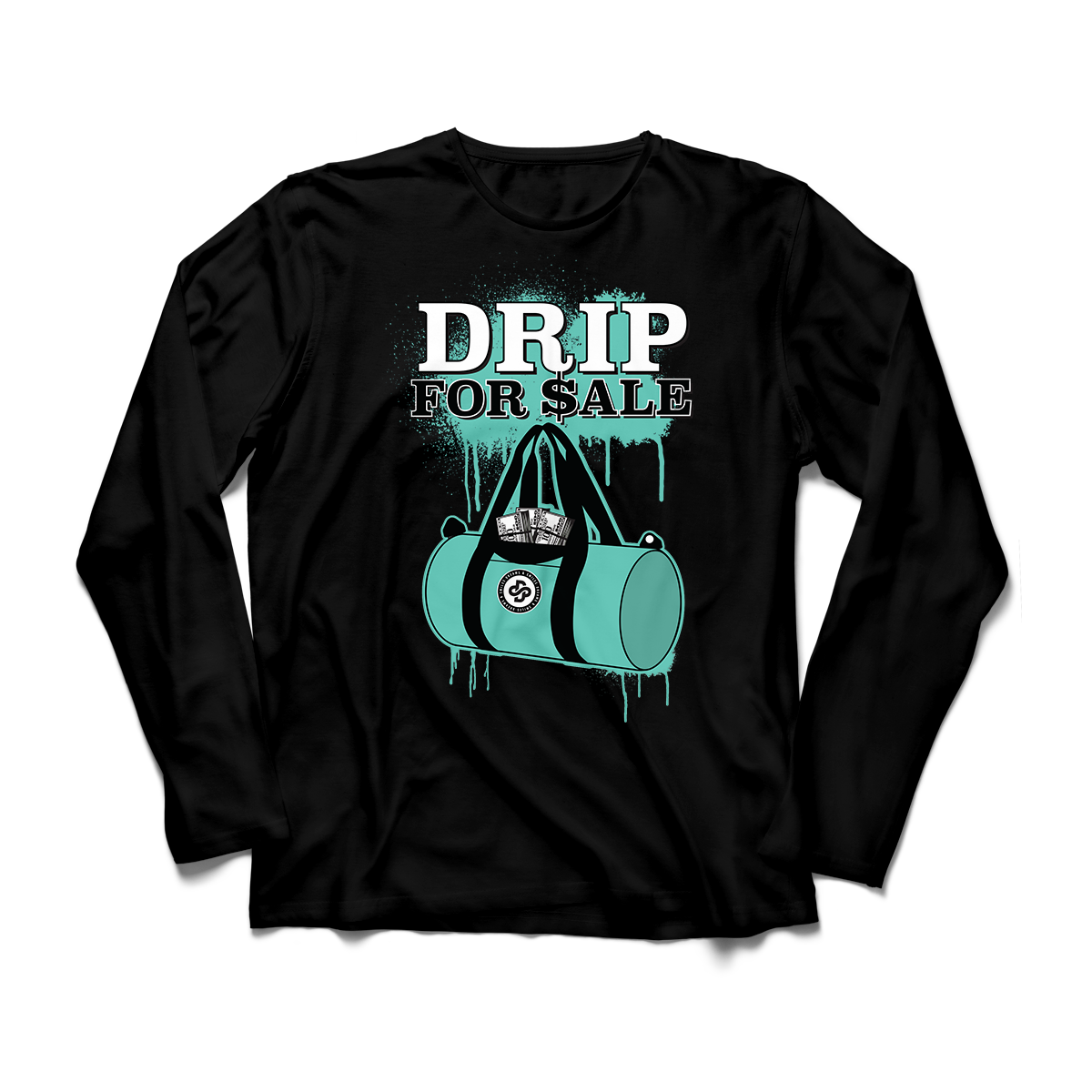'Drip For Sale' in Island Green CW Men's Comfort Long Sleeve