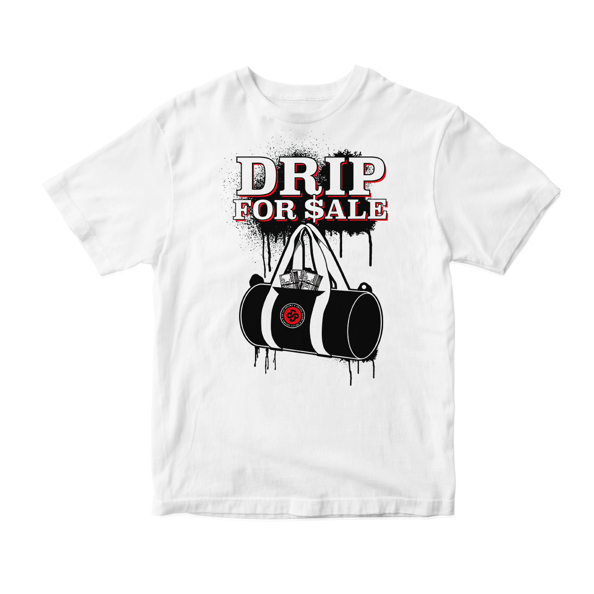 'Drip For Sale' in Reverse He Got Game CW Short Sleeve Tee