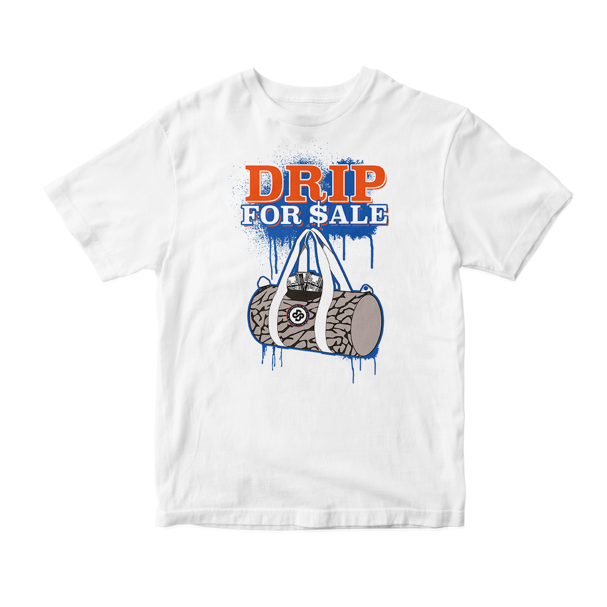 'Drip For Sale' in Knicks CW Unisex Short Sleeve Tee