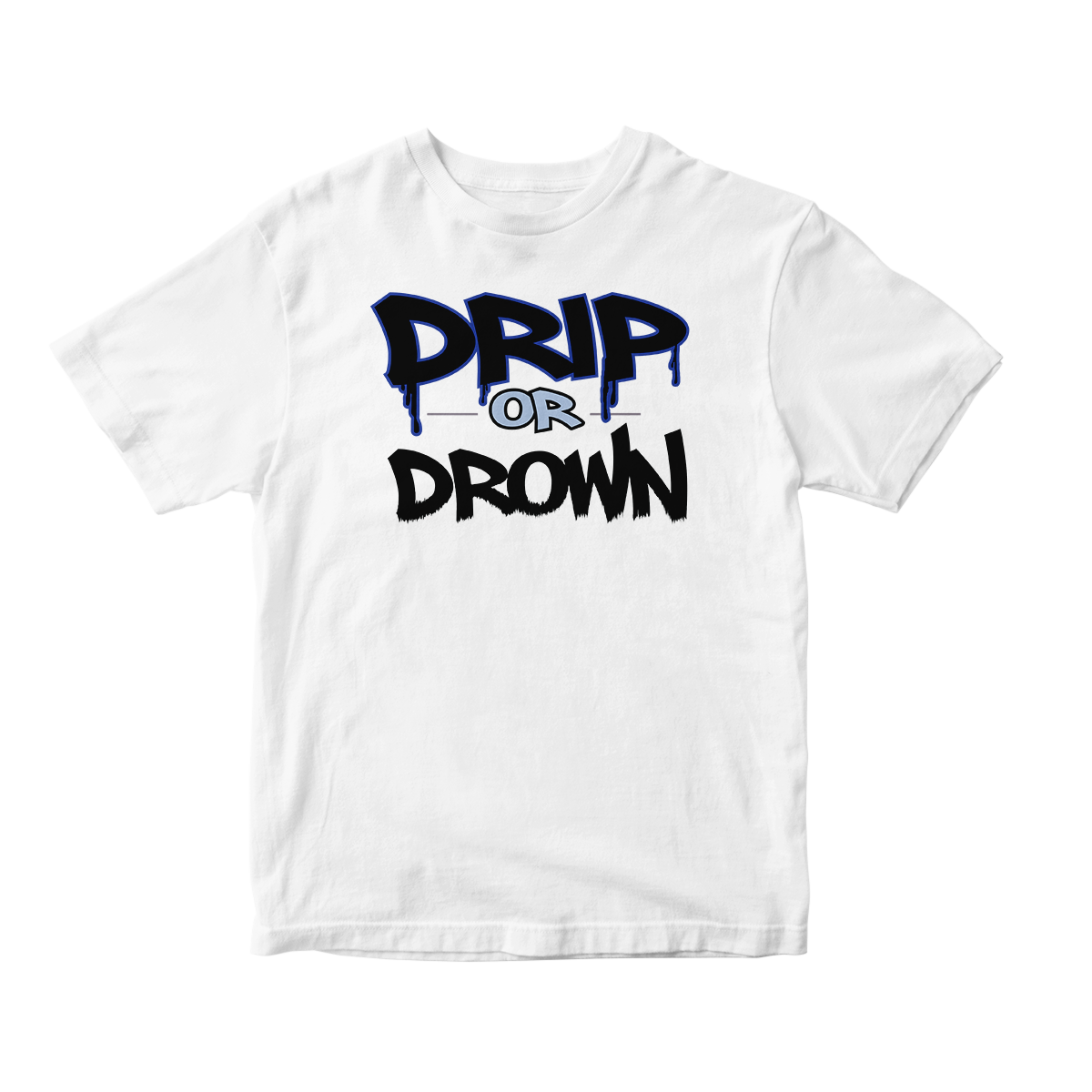 'Drip Or Drown' in Space Jam CW Short Sleeve Tee