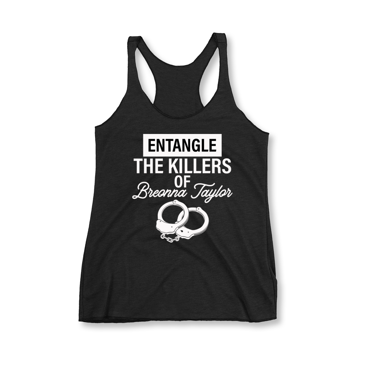 'Entangle The Killers' Women's Racerback Tank