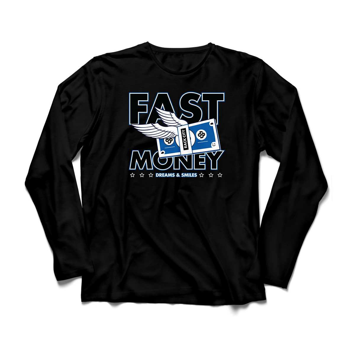 'Fast Money' in Game Royal CW Men's Comfort Long Sleeve