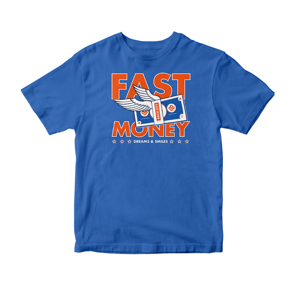 'Fast Money' in Knicks CW Unisex Short Sleeve Tee