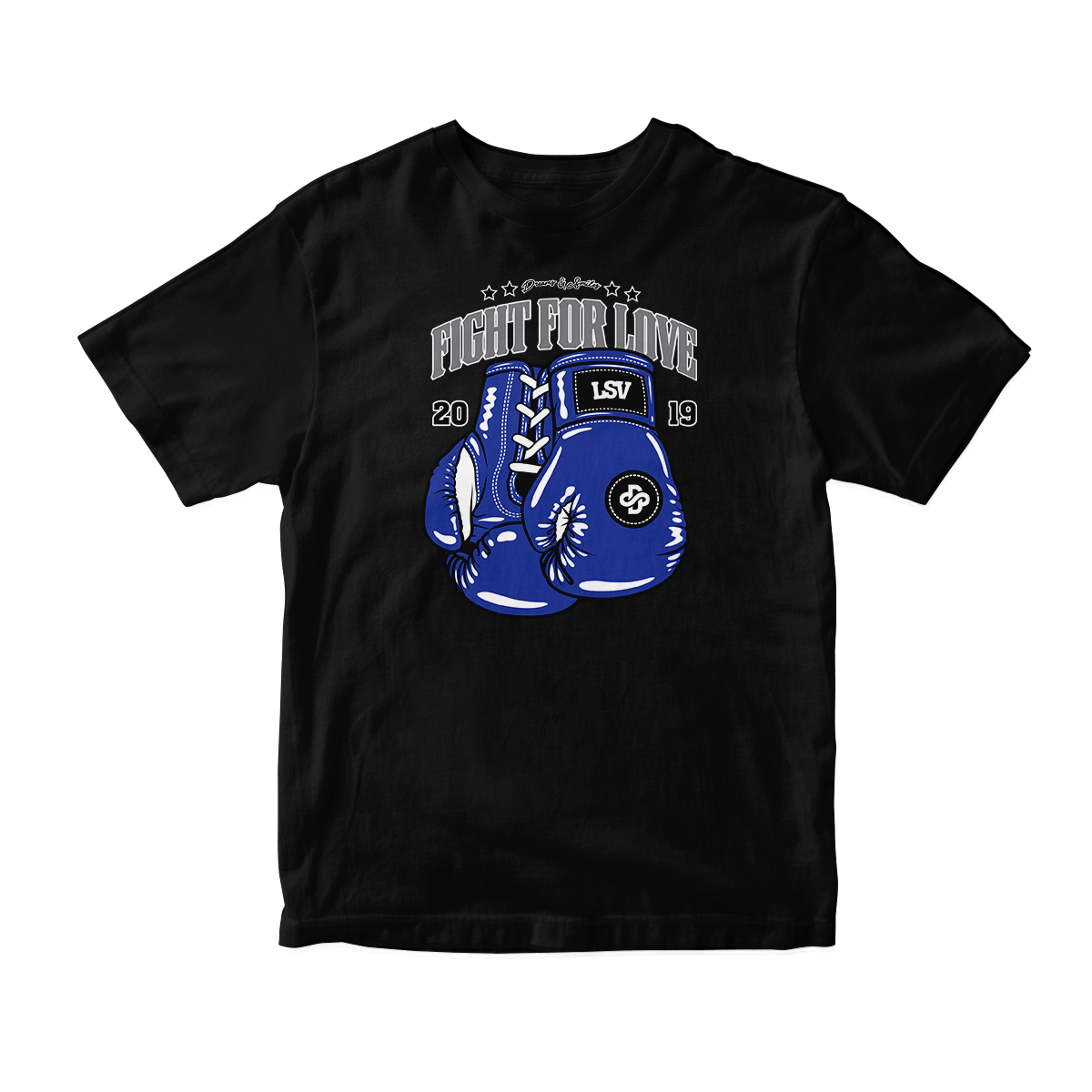 'Fight For Love' in Hyper Royal CW Short Sleeve Tee