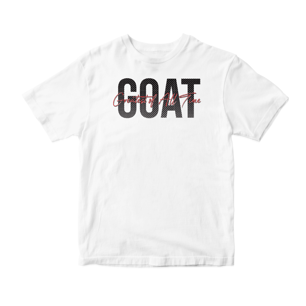 'GOAT' in Red Cement CW Short Sleeve Tee