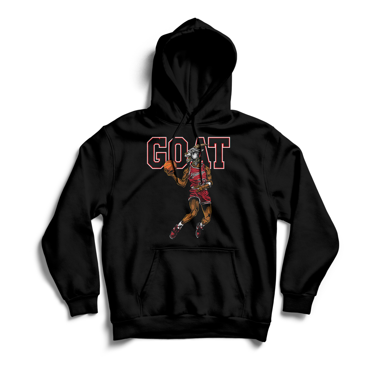 'Jordan Goat' in Reverse He Got Game CW Unisex Pullover Hoodie