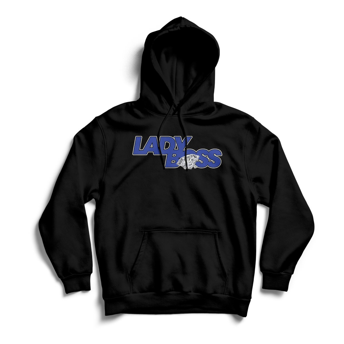 'Lady Boss' in Hyper Royal CW Unisex Pullover Hoodie