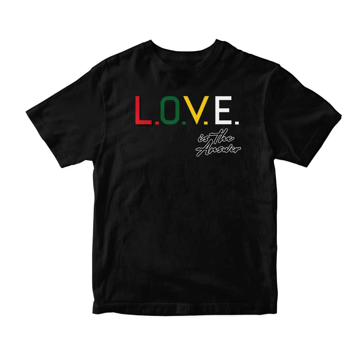 'LOVE Is the Answer' Short Sleeve Tee
