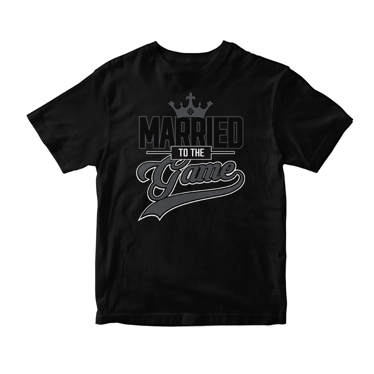 'Married To The Game' in Black Cat CW Short Sleeve Tee