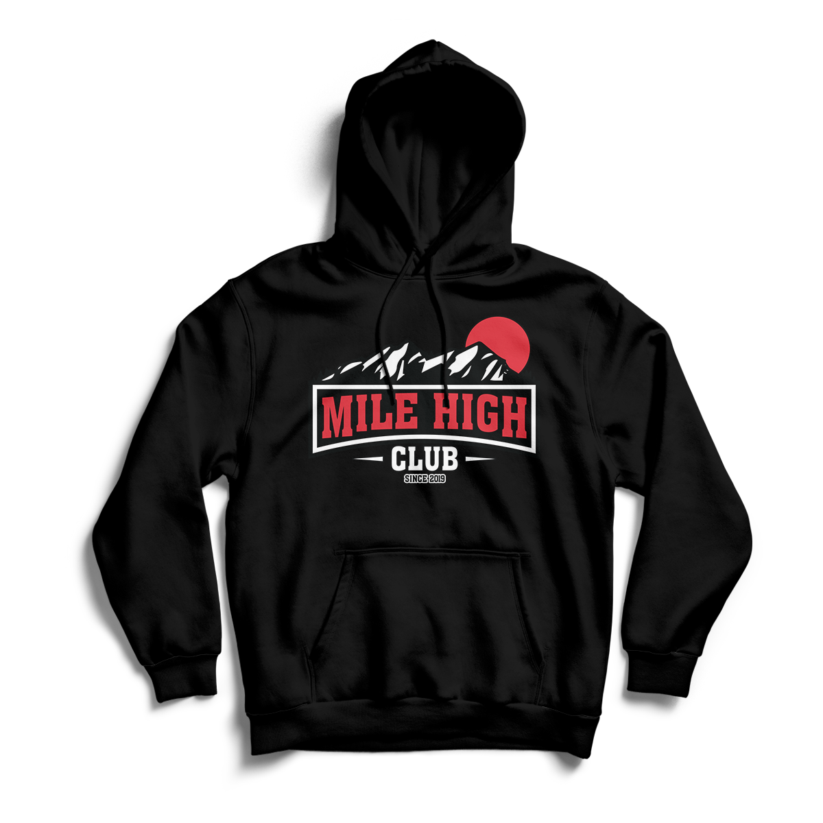 'Mile High Club' in Bred 11 Unisex Pullover Hoodie