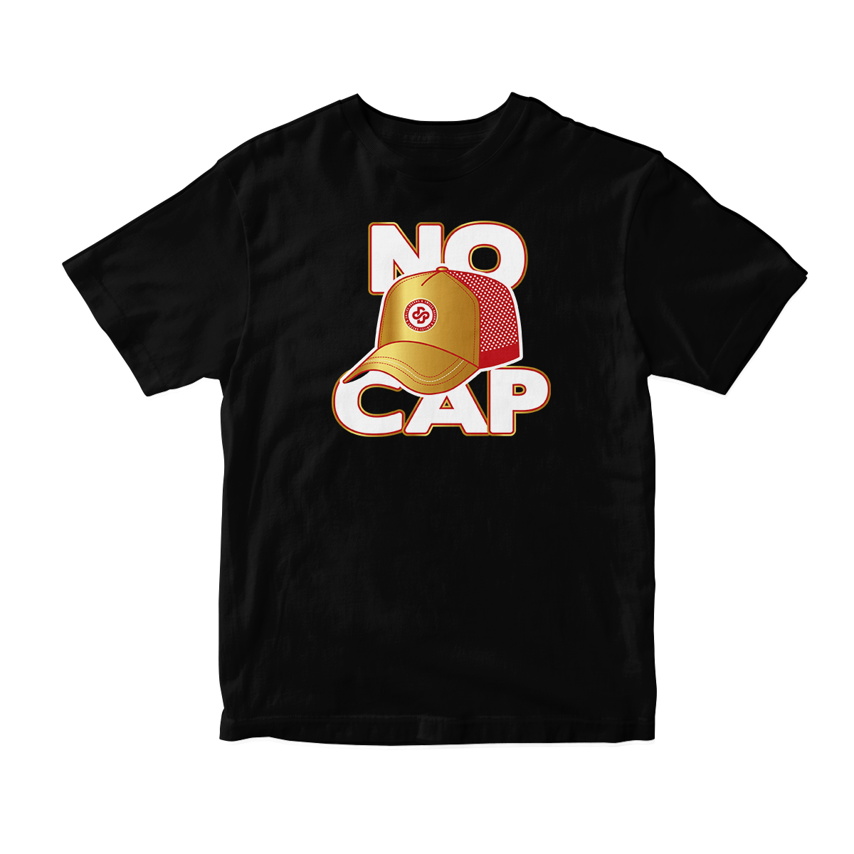 'No Cap' in FIBA CW Short Sleeve Tee