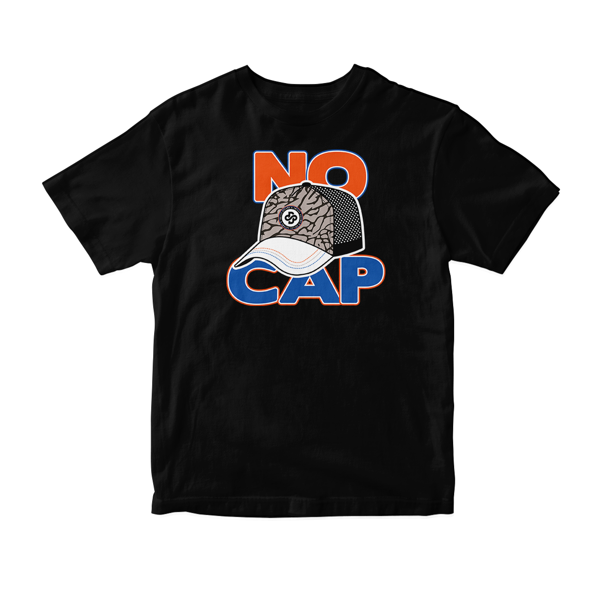 'No Cap' in Knicks CW Unisex Short Sleeve Tee