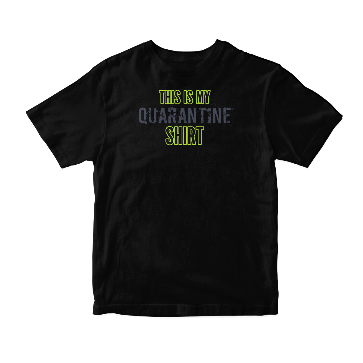 'Quarantine Shirt' in Neon 4 CW Short Sleeve Tee