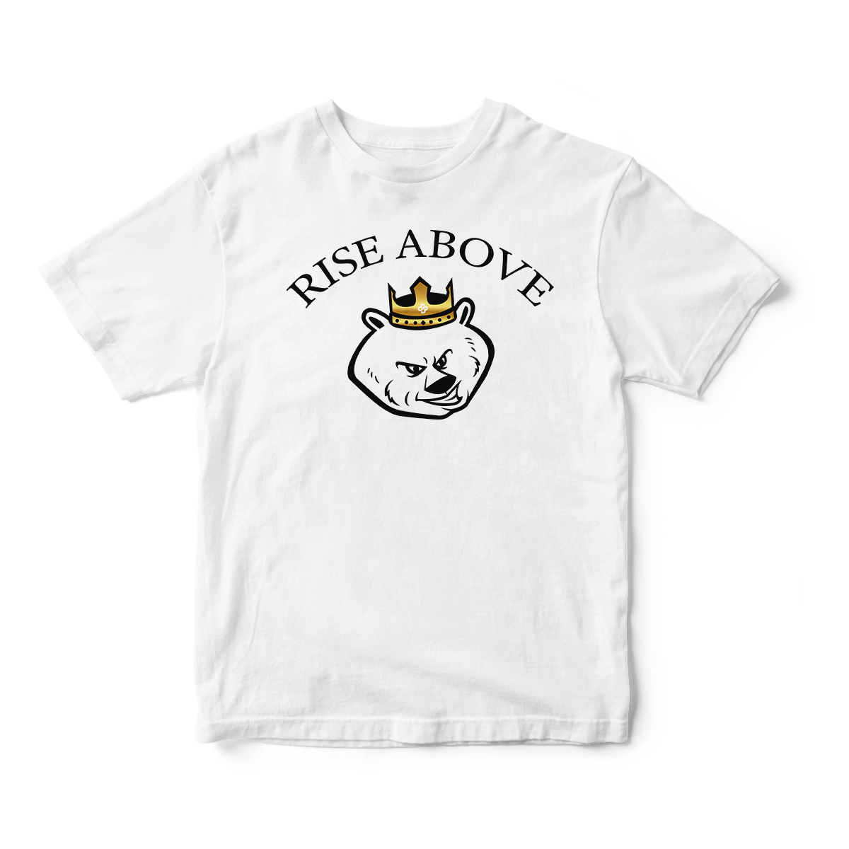 Rise Above in Gold Short Sleeve Tee