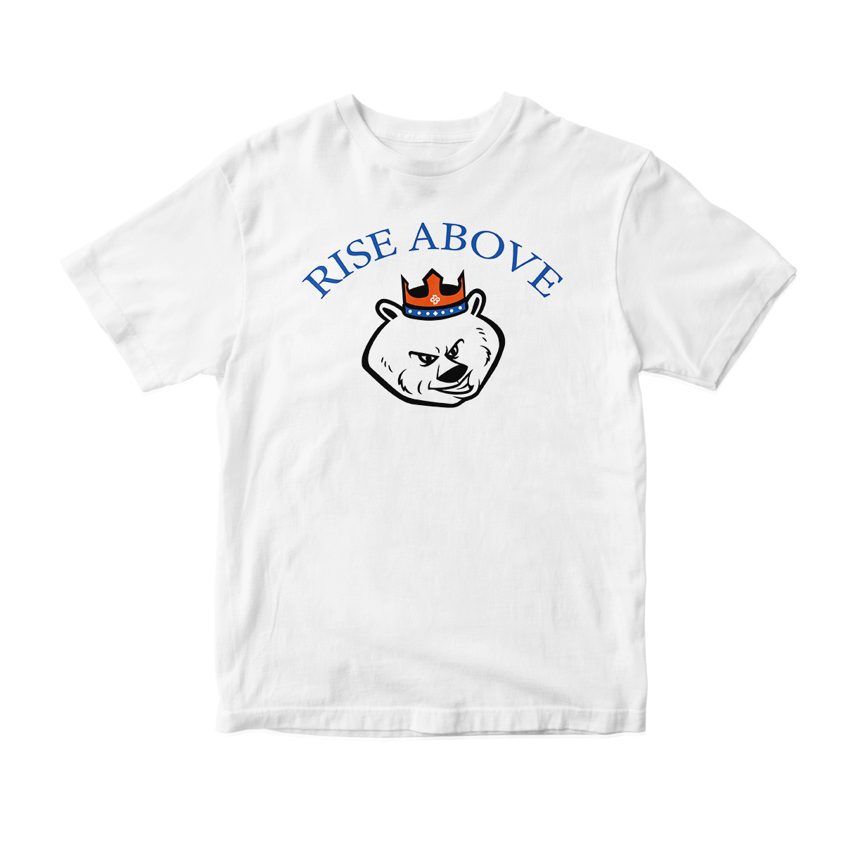 'Rise Above' in Knicks CW Unisex Short Sleeve Tee