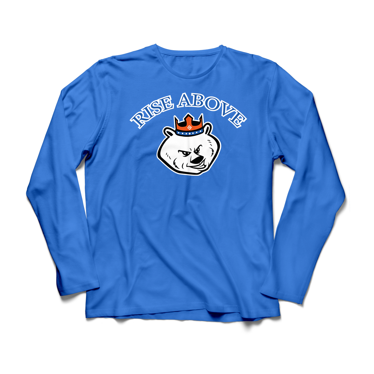 'Rise Above' in Knicks CW Men's Comfort Long Sleeve