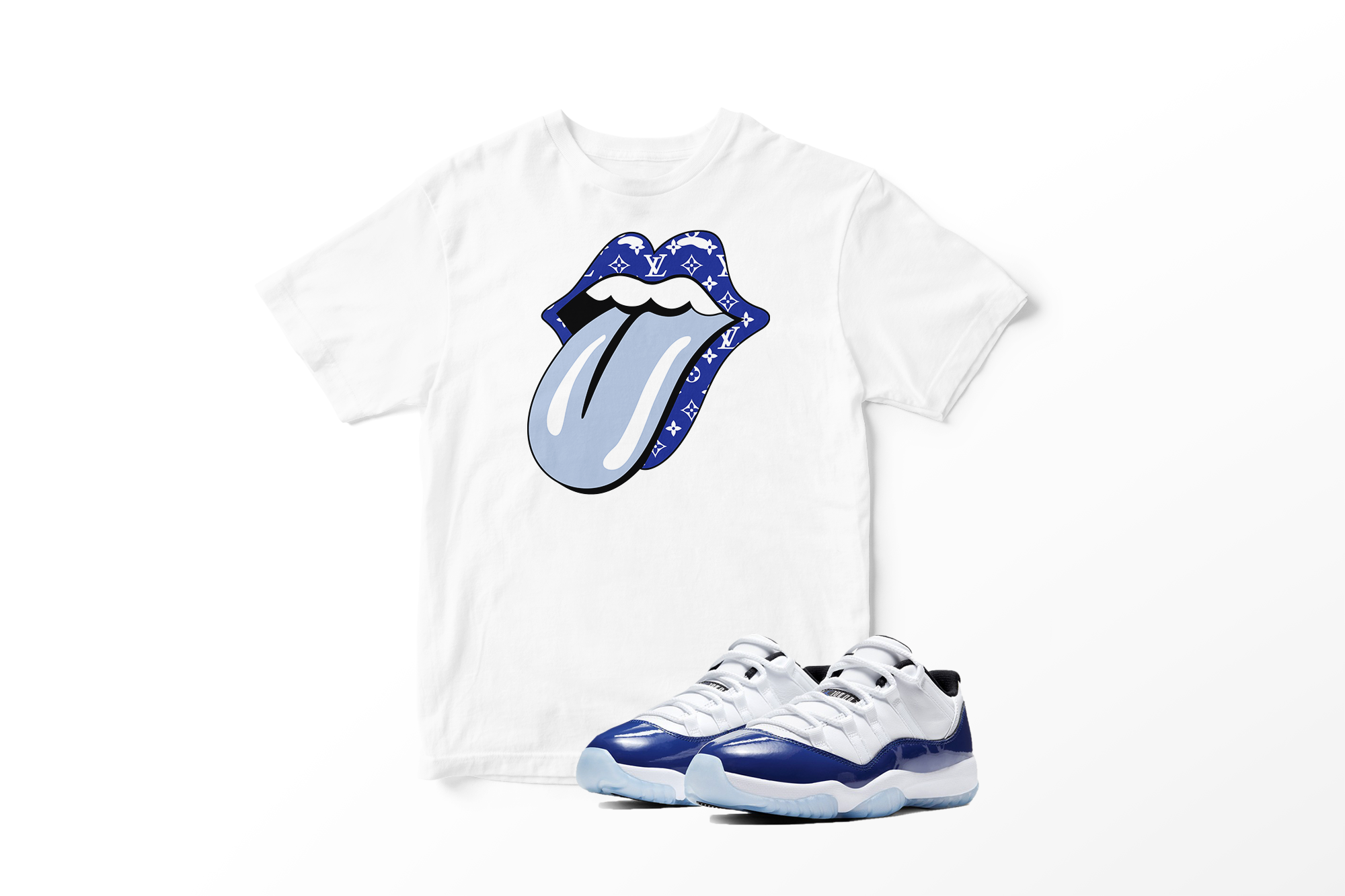 'Rolling Blues' in Concord Sketch CW Short Sleeve Tee