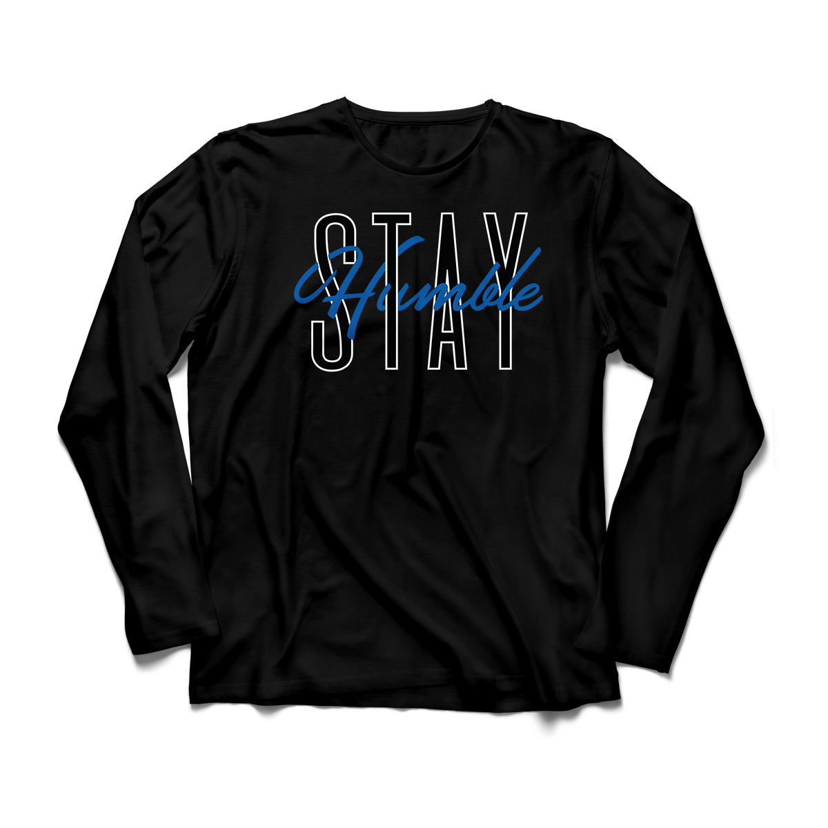 'Stay Humble' in Game Royal CW Men's Comfort Long Sleeve