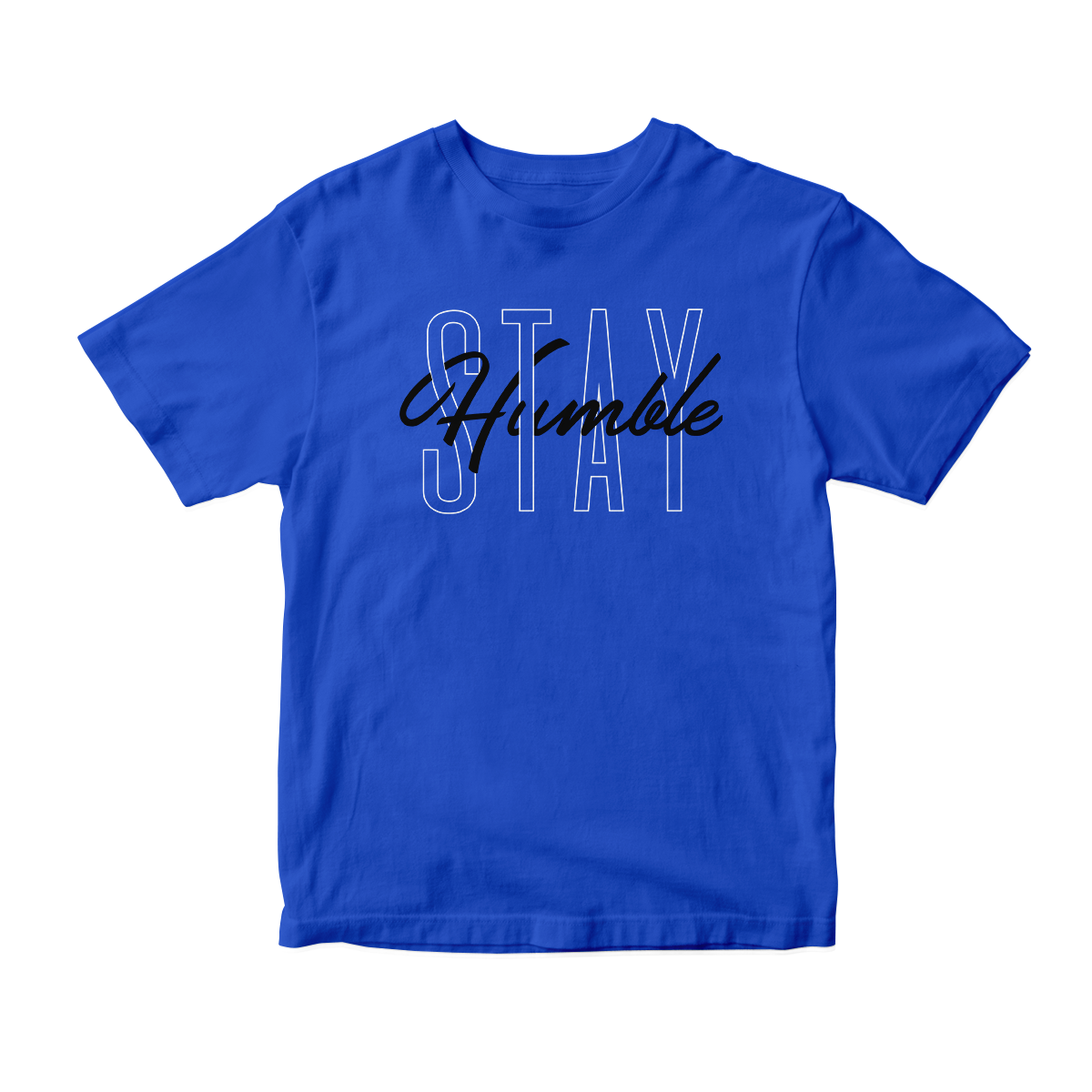 'Stay Humble' in Game Royal CW Unisex Short Sleeve Tee