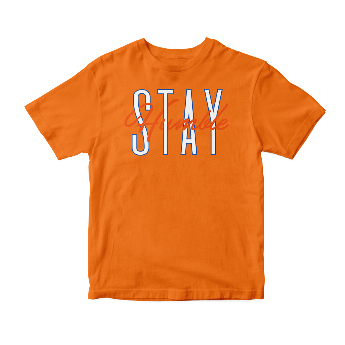 'Stay Humble' in Knicks CW Unisex Short Sleeve Tee
