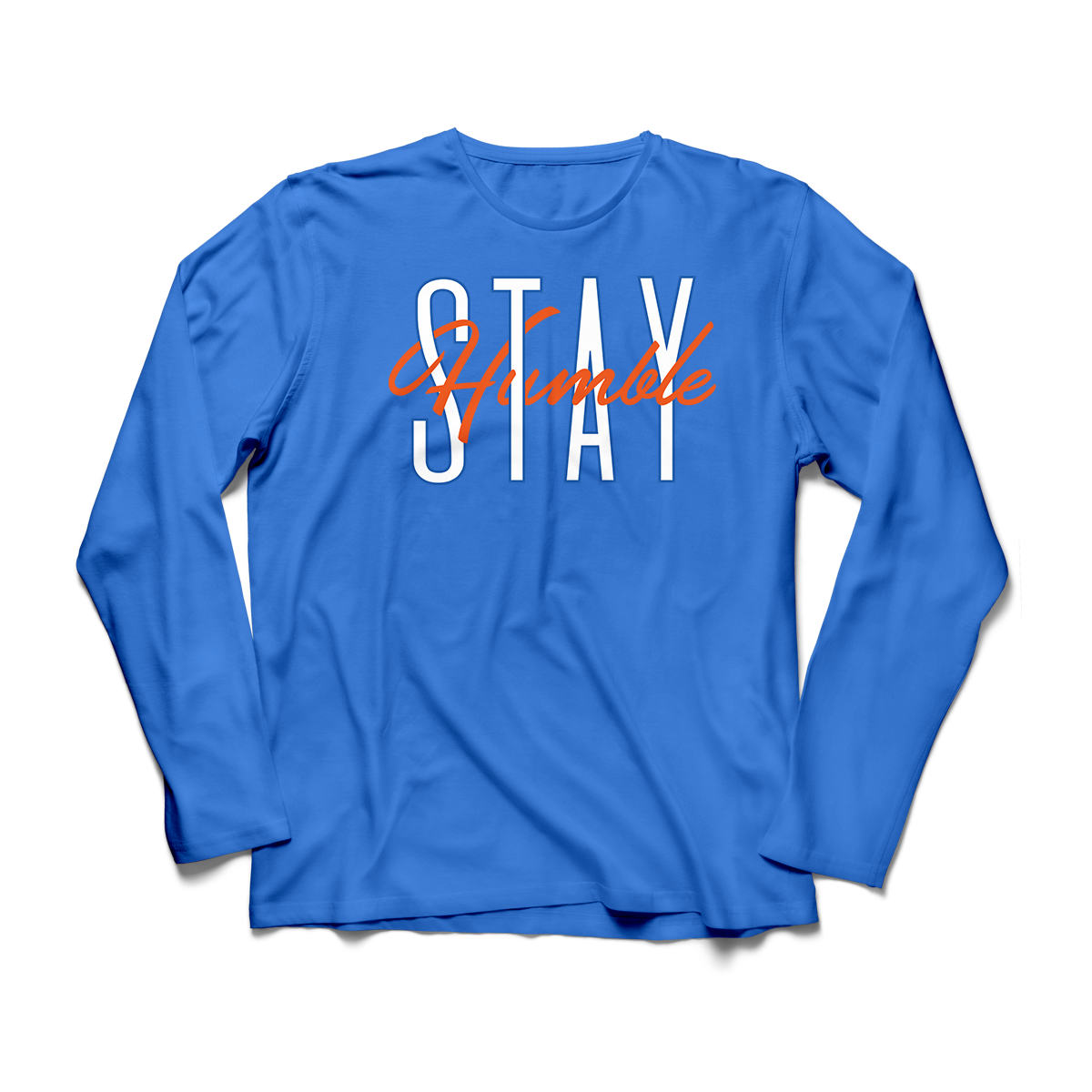 'Stay Humble' in Knicks CW Men's Comfort Long Sleeve
