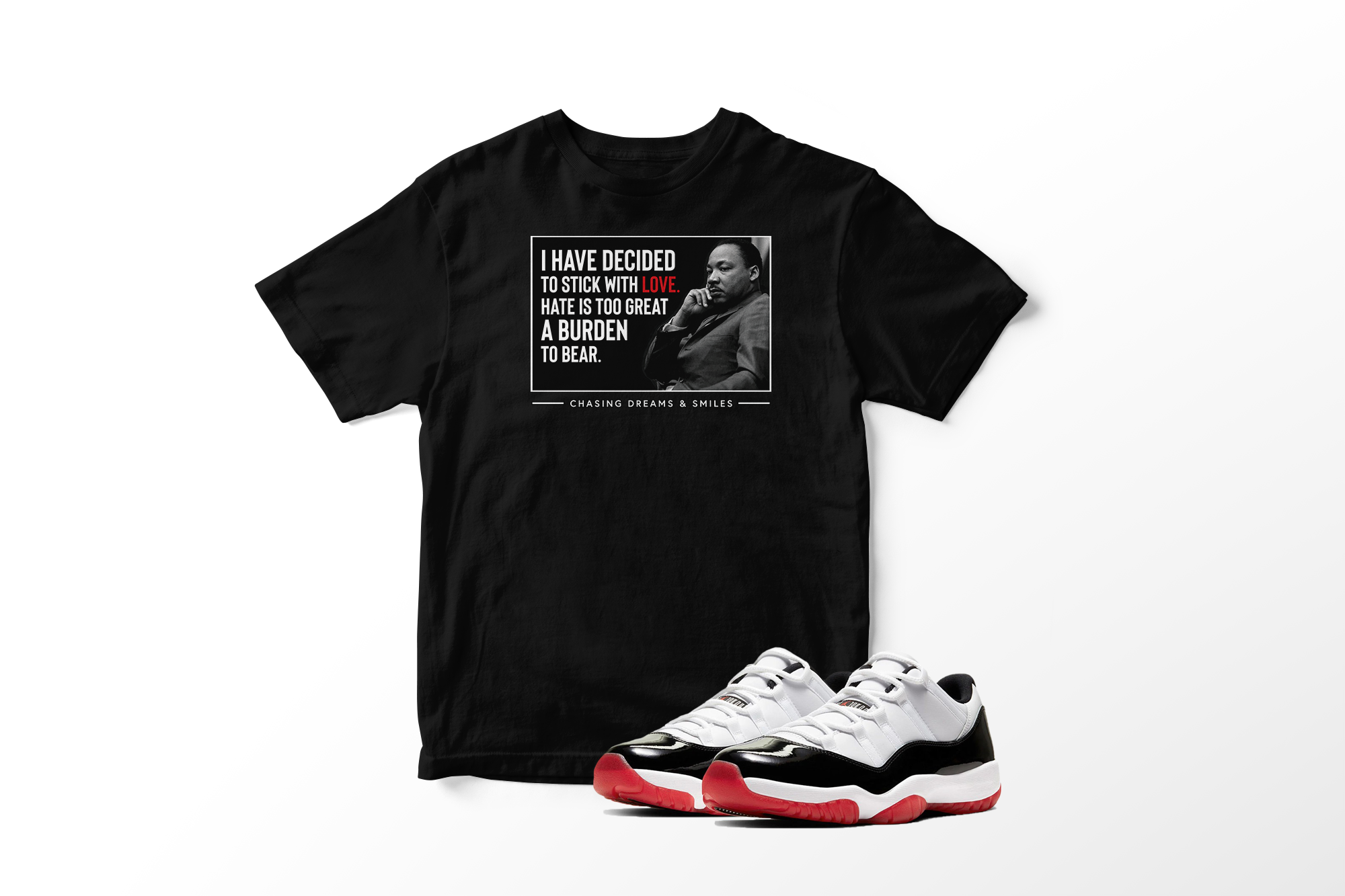 'Stick With Love' in Concord Bred CW Short Sleeve Tee