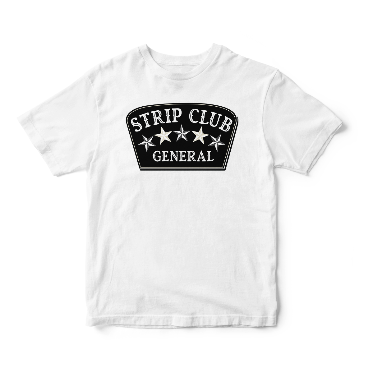 Strip Club General in Tan Short Sleeve Tee