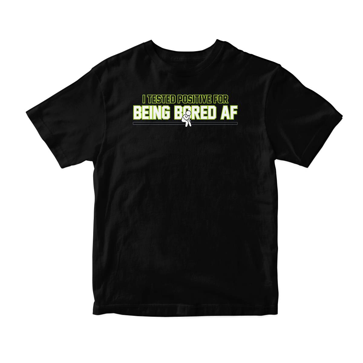 'Tested Bored' in Neon 4 CW Short Sleeve Tee