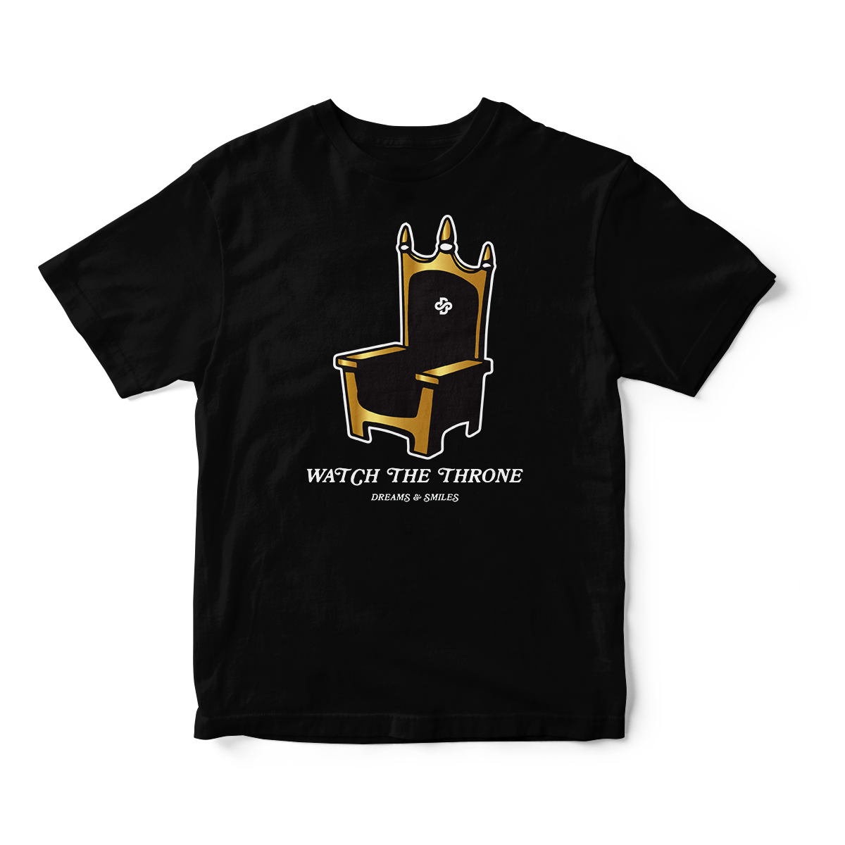 Watch The Throne in Gold Short Sleeve Tee
