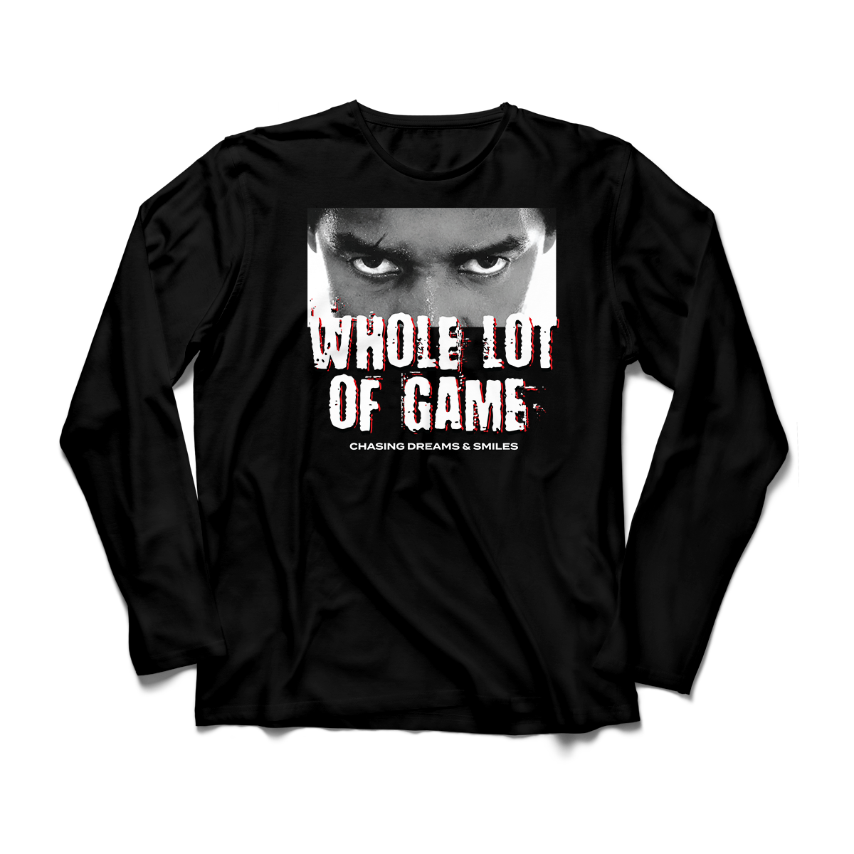 'Whole Lot Of Game' in Reverse He Got Game CW Men's Comfort Long Sleeve