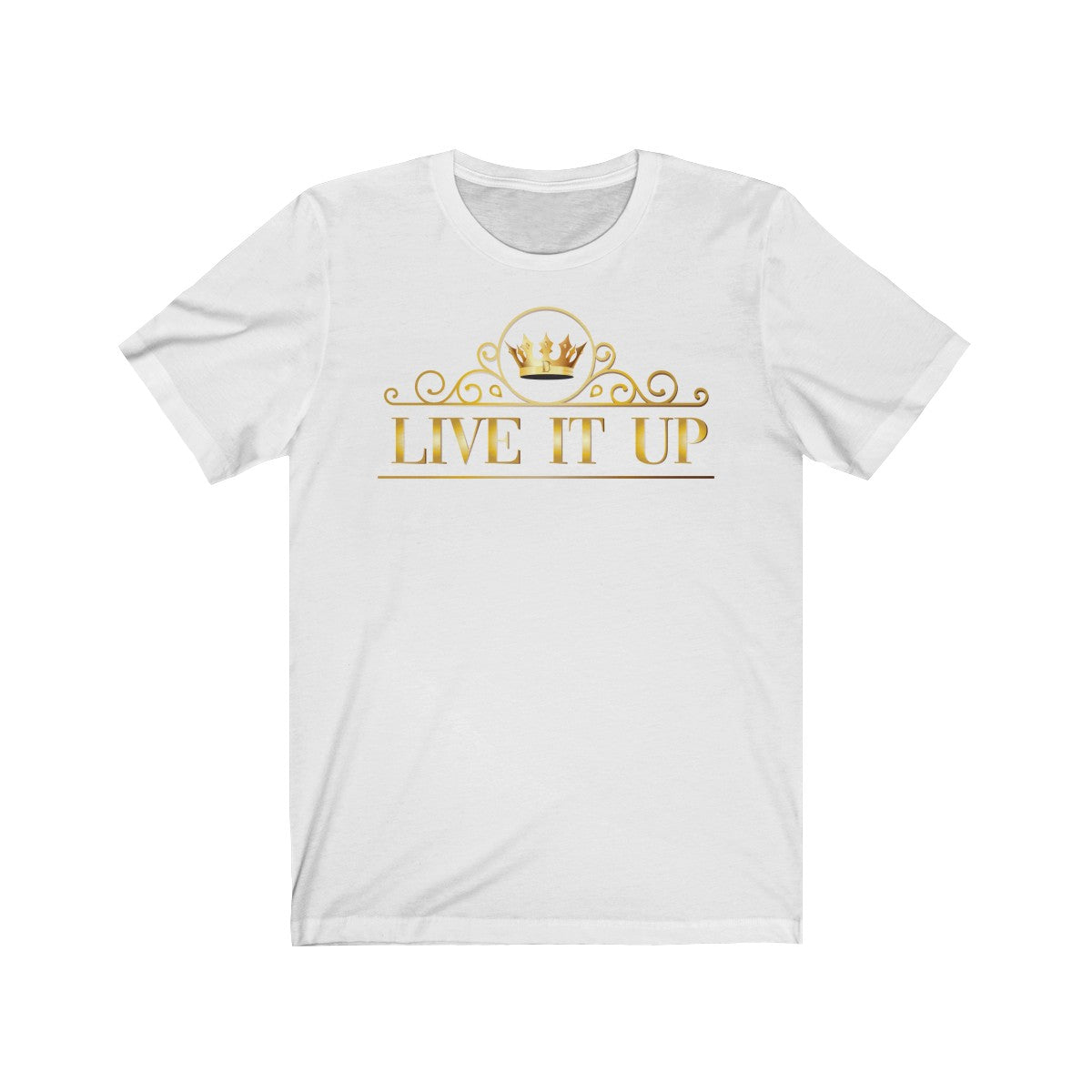 'Live It Up' Short Sleeve Tee