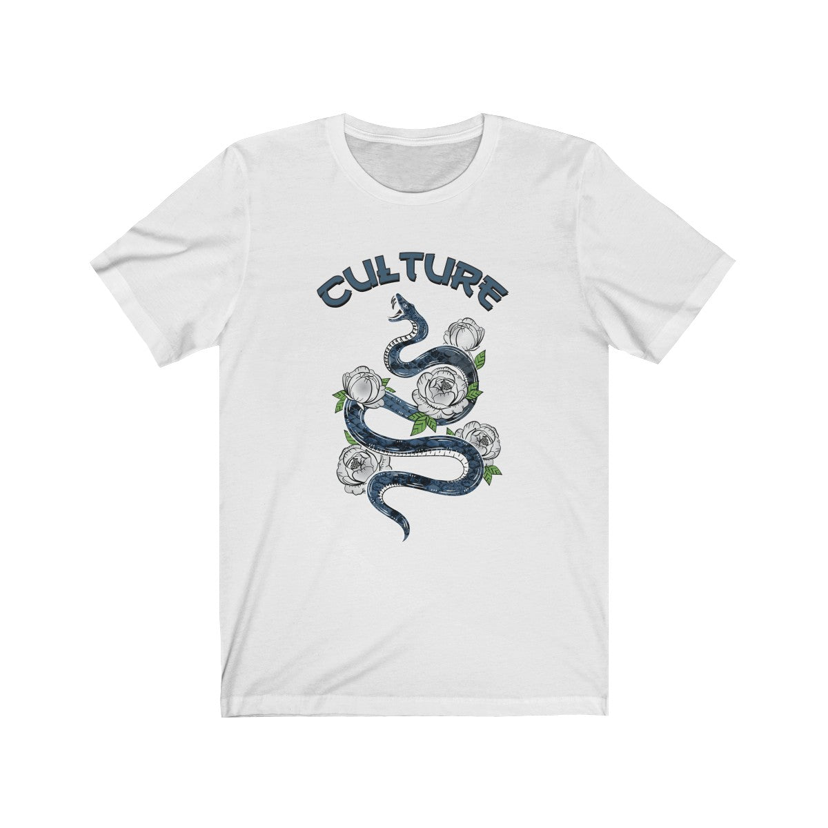 'Culture Snake' Short Sleeve Tee