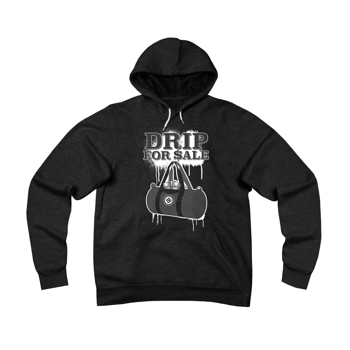 'Drip For Sale' In Black Pullover Hoodie